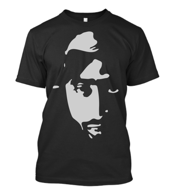 Airbrushed Stencil Face Stencil T-Shirt
