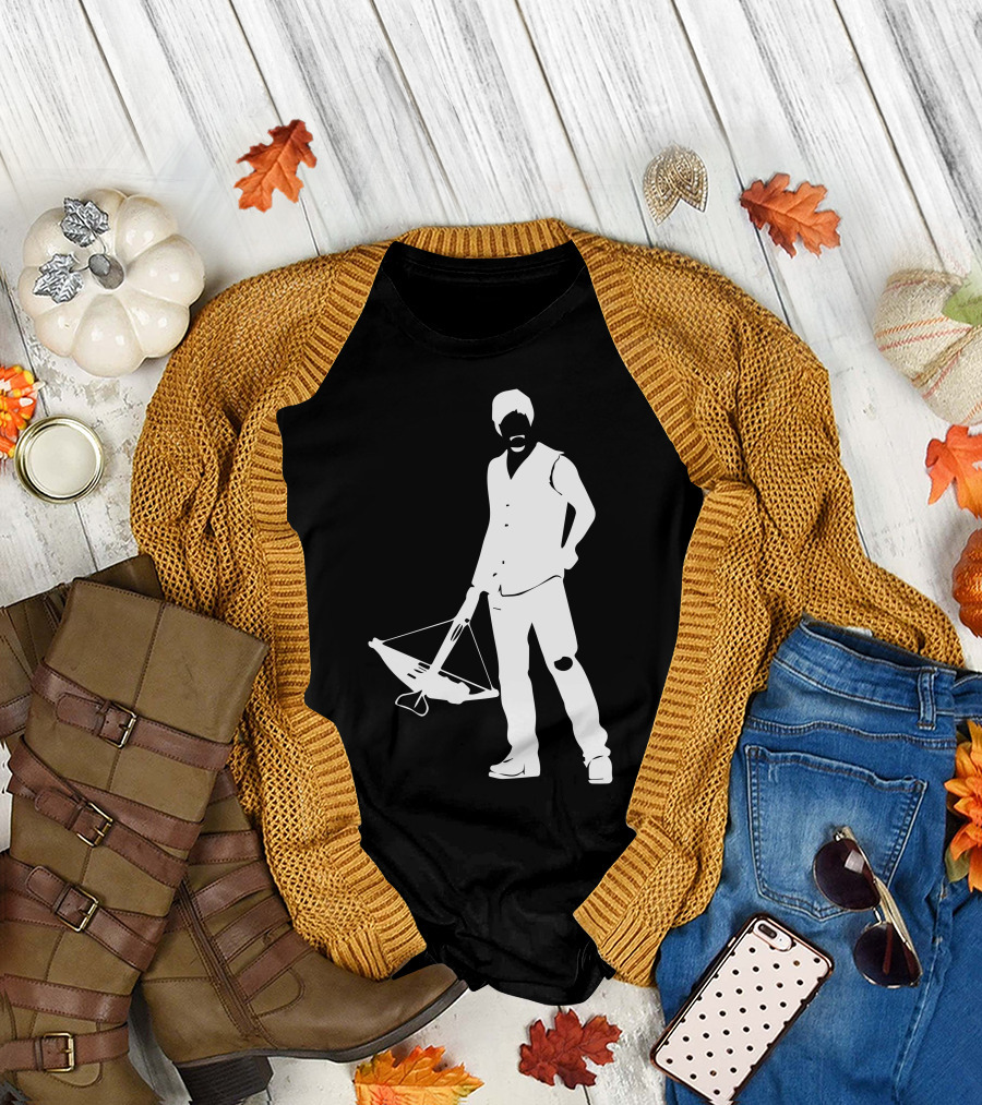 Daryl Dixon Crossbow Silhouette Walking Dead Fan Favorite T-Shirt