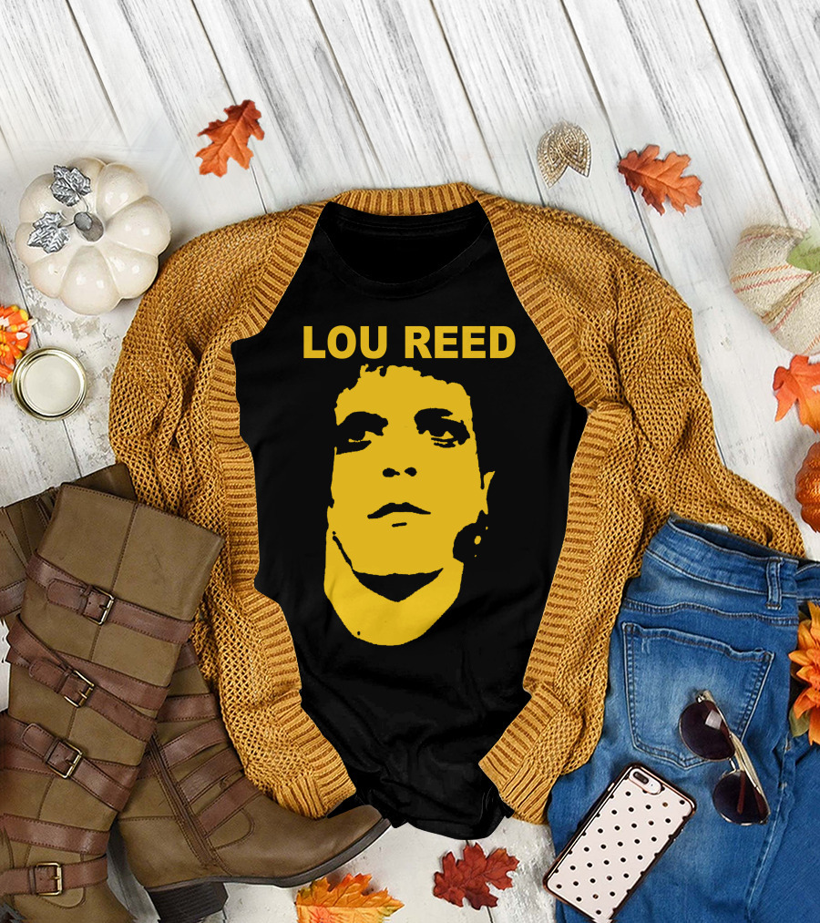 Lou Reed Yellow T-Shirt