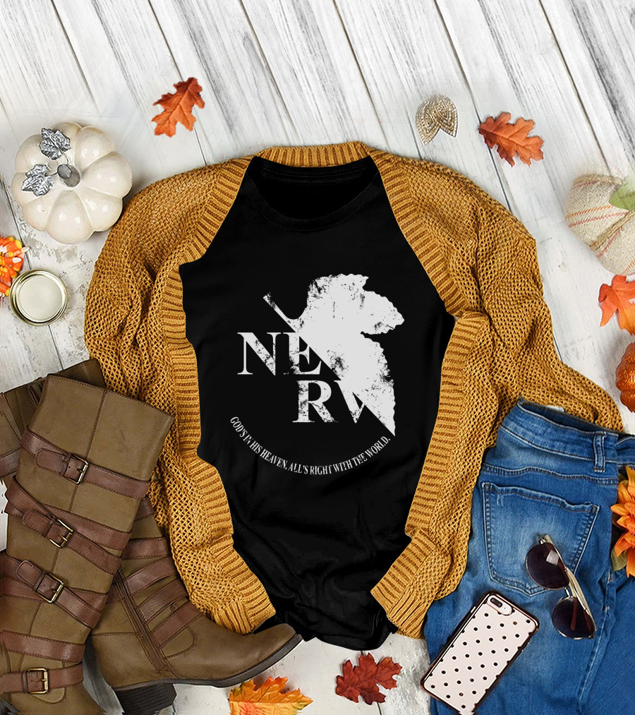 Nerv God’s in His Heaven All’s Right With the World T-Shirt