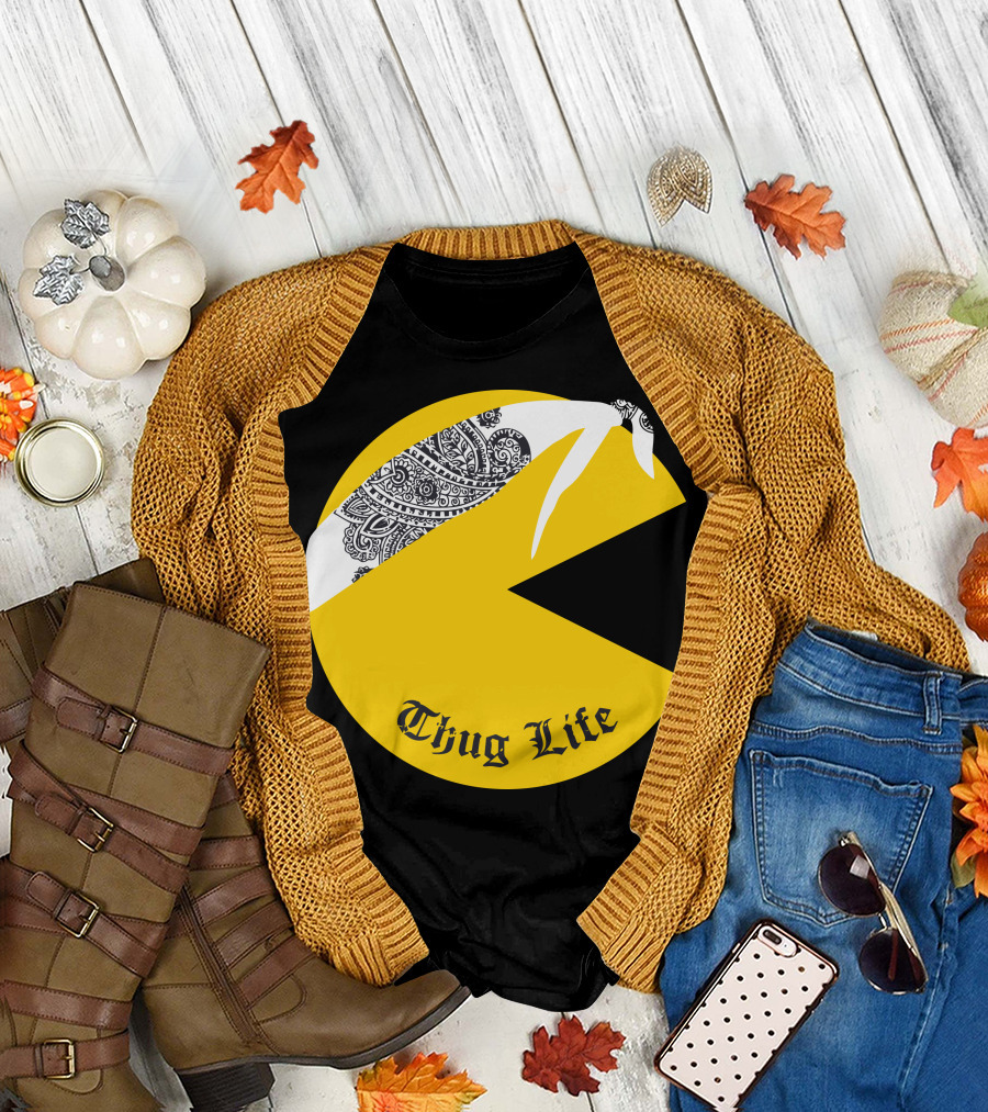 2 Pac Man Thug Life Bandana T-Shirt
