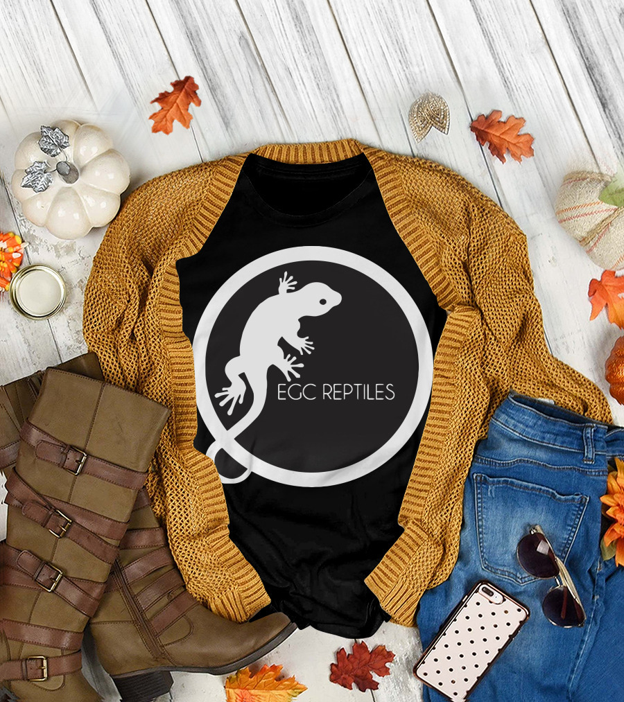 EGC Reptiles Lizard Circle T-Shirt