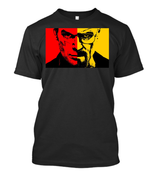 Heisenberg Dexter Breaking Bad Showdown T-Shirt