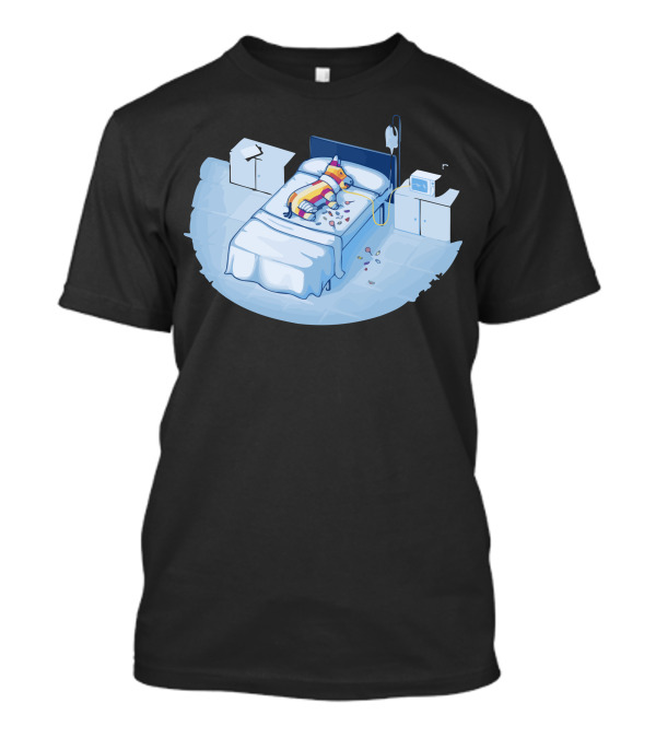 Intensive Candy Unit Piñata Hospital Scene T-Shirt