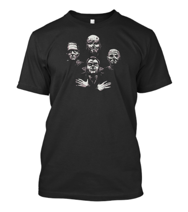 Classic Monsters Who Wants To Live Forever Queen T-Shirt