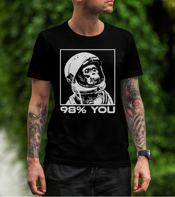 98% You Funny Monkey Astronomy T-Shirt