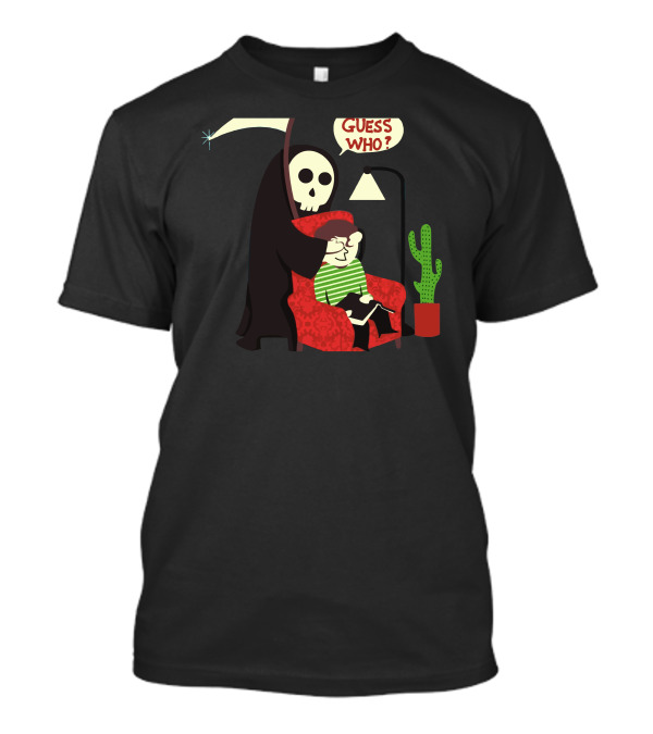 Guess Who Grim Reaper Cactus Chair T-Shirt