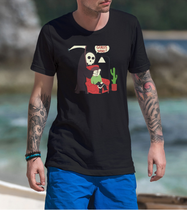 Guess Who Grim Reaper Cactus Chair T-Shirt