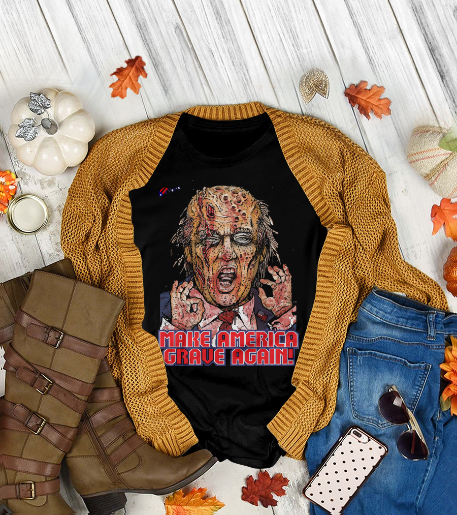 Make America Grave Again Zombie T-Shirt
