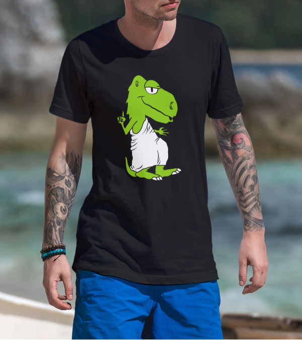 Philosoraptor Dinosaur In Toga T-Shirt