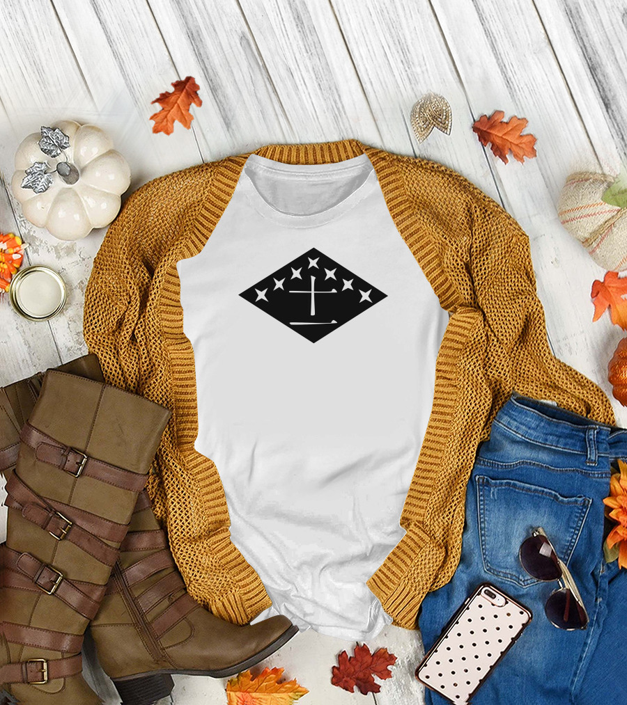 Bleach Division Diamond Cross and Stars Emblem T-Shirt