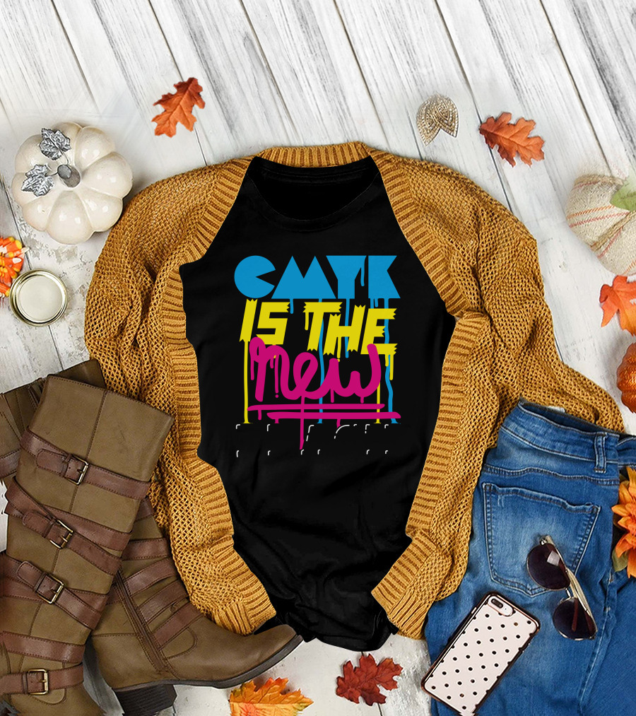 CMYK Is the New Black T-Shirt