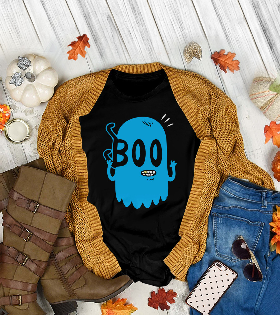 Boo Awkward Ghost T-Shirt