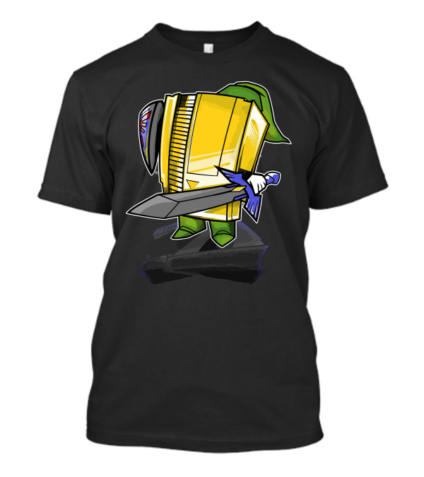 8Bit Hero Cartridge Sword Legend T-Shirt