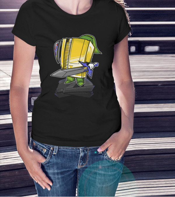 8Bit Hero Cartridge Sword Legend T-Shirt