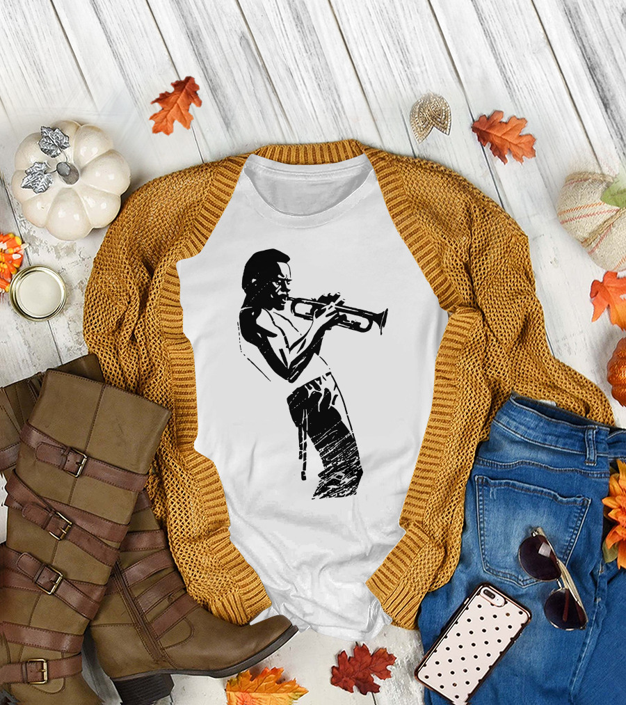 Davis Trumpet Jazz T-Shirt