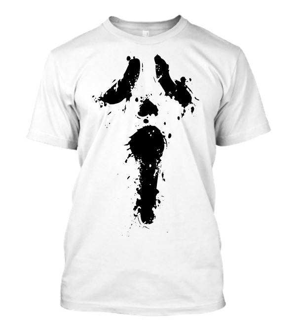 Halloween Ghost Face Killer Splatter T-Shirt