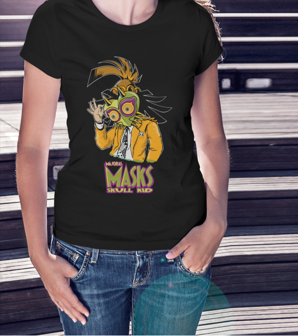Majora's Masks Skull Kid Iconic Crossover T-Shirt