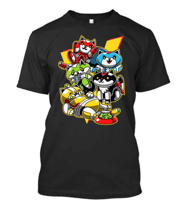 Voltron Cat Collector Vectorized T-Shirt