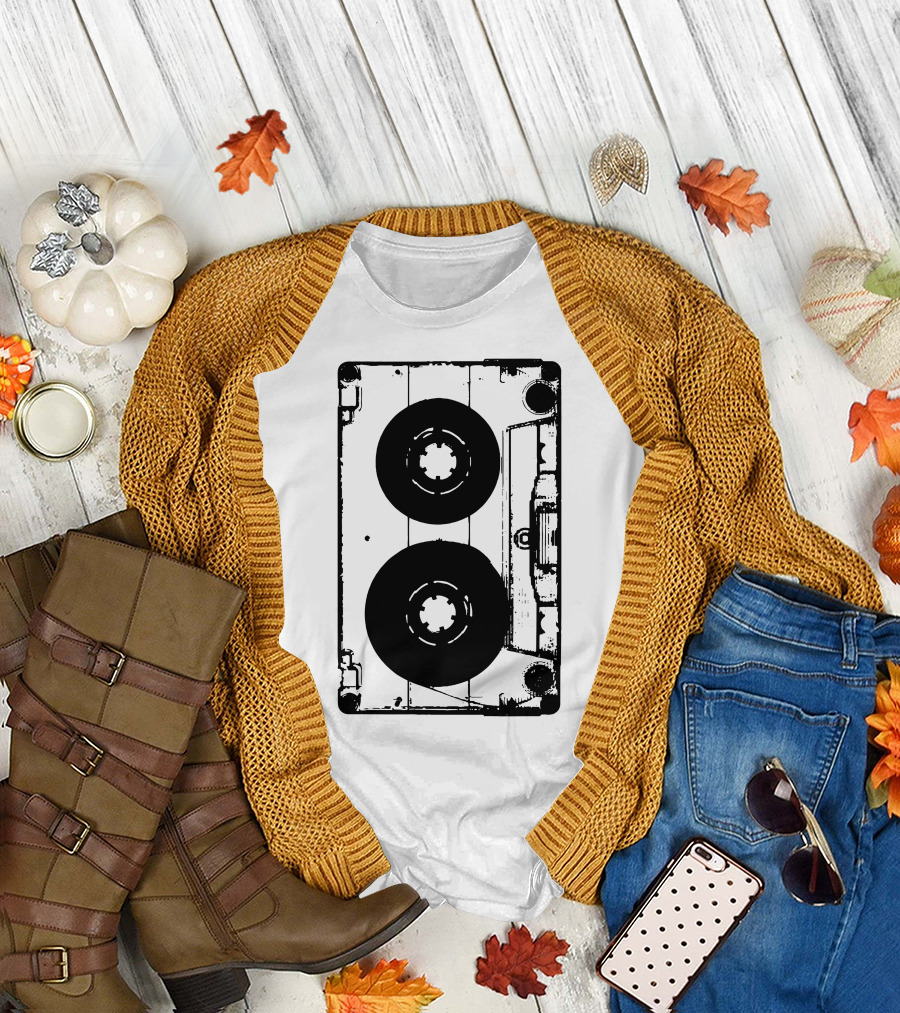 Oldschool Cassette Tape T-Shirt