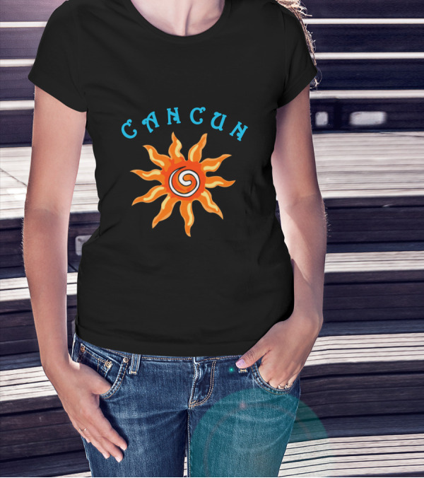CANCUN Sun Spiral T-Shirt