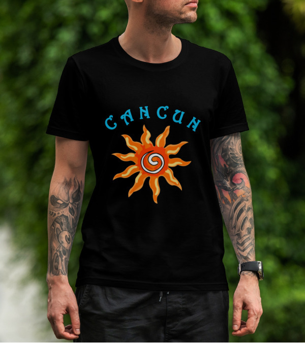 CANCUN Sun Spiral T-Shirt