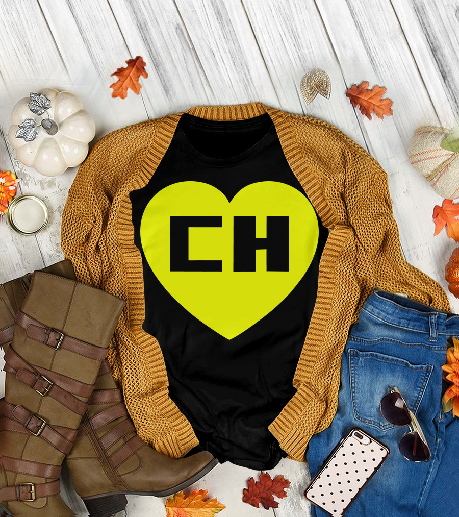 CH El Chapulin Colorado Heart T-Shirt