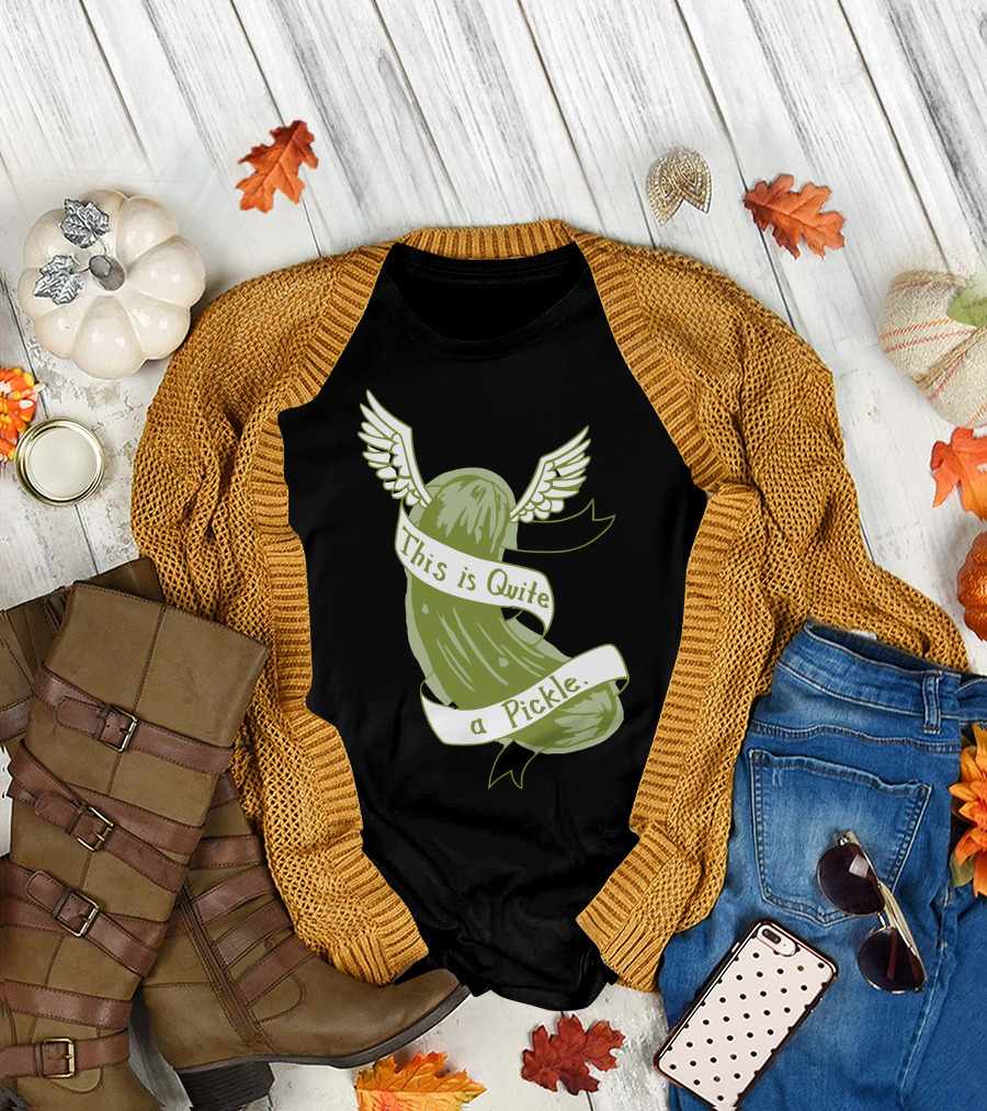 This is Quite a Pickle with Wings T-Shirt