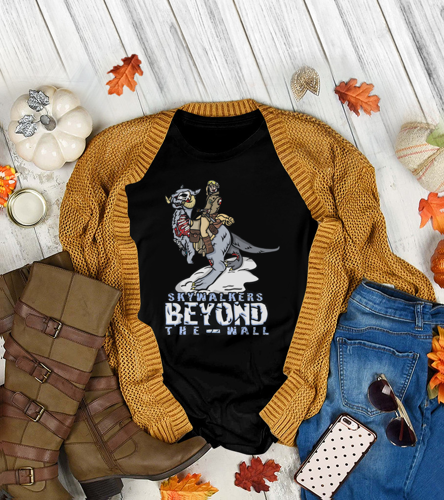 Skywalkers Beyond The Wall Crossover Tauntaun Creature Rider Adventure T-Shirt
