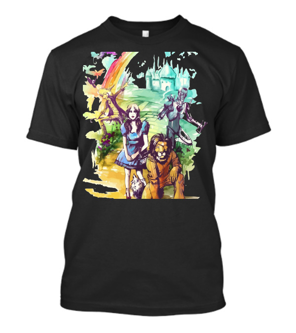 Where Dreams Come True Wizard Of Oz Rainbow Journey To Emerald City T-Shirt