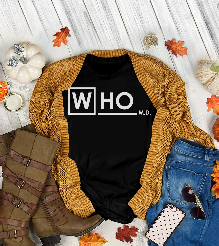 Who M.D. Doctor Reference T-Shirt