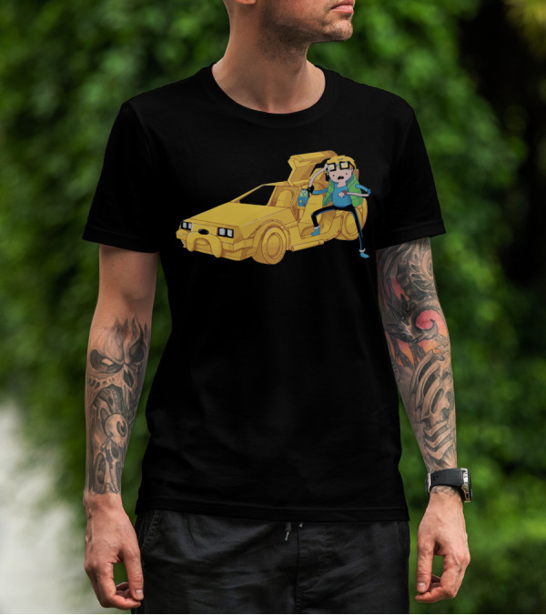 Wrinkled In Time Adventure Car Mashup T-Shirt