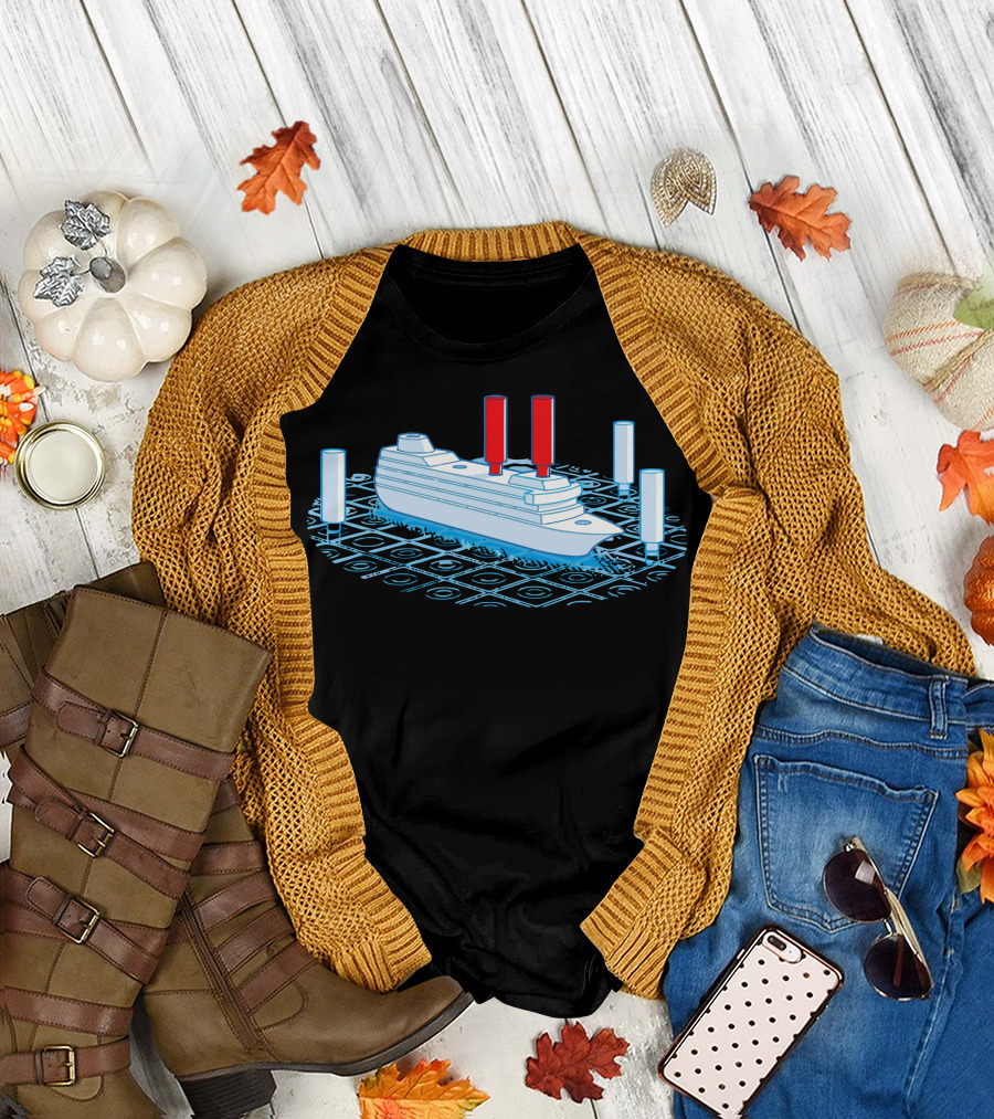 Battleship Board Game Parody Wrong Target T-Shirt