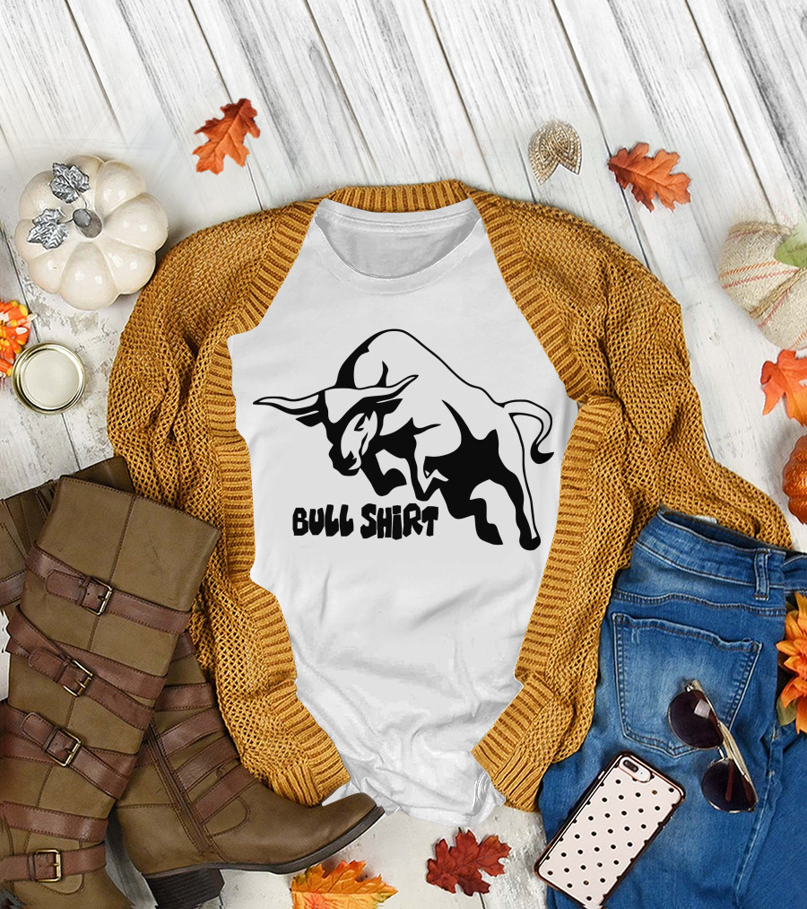 Bull Shirt Charging Bull T-Shirt
