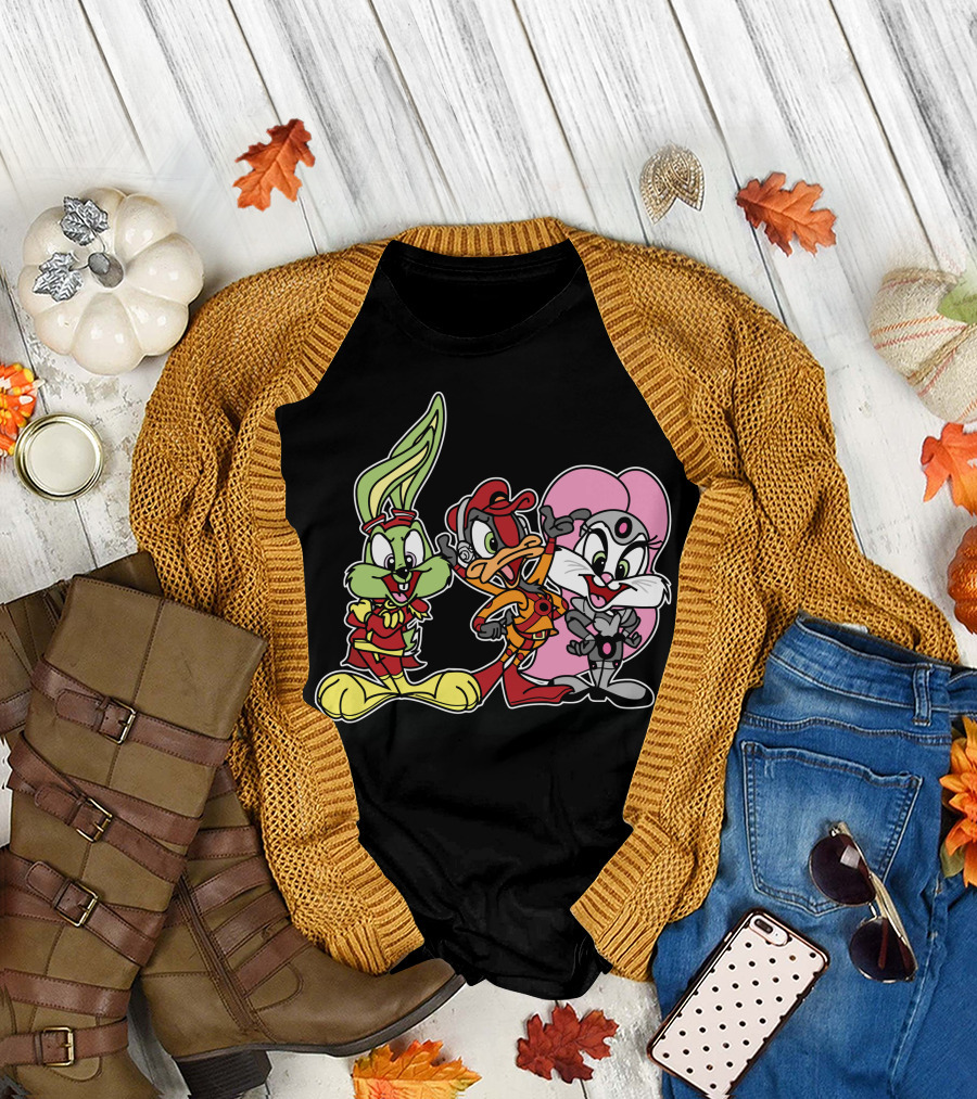 Bucky O'Hare Cartoon Characters Group T-Shirt