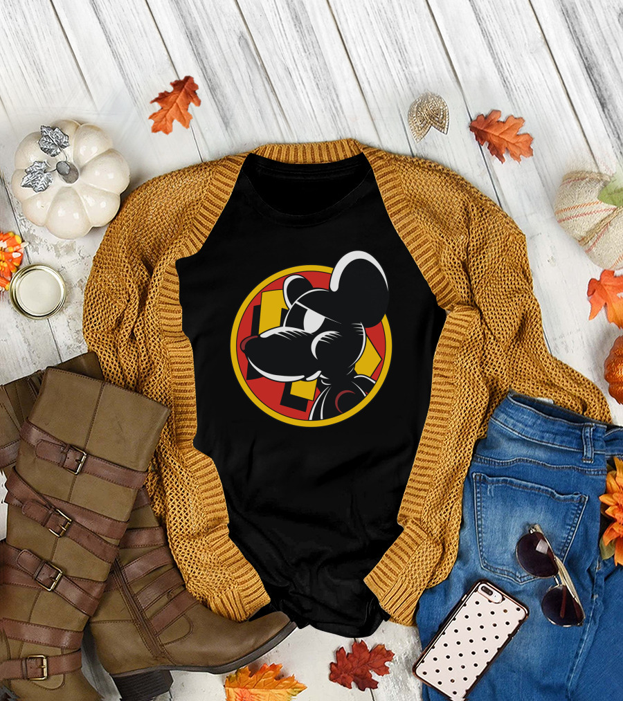 Calling Danger Mouse Classic Iconic Emblem T-Shirt