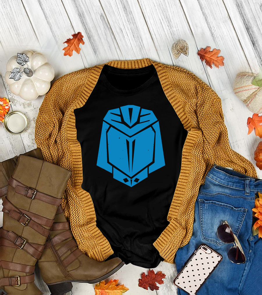 Cobra Commander Decepticon Mono Helmet T-Shirt