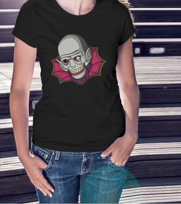Count Creep Vampire Cartoon T-Shirt