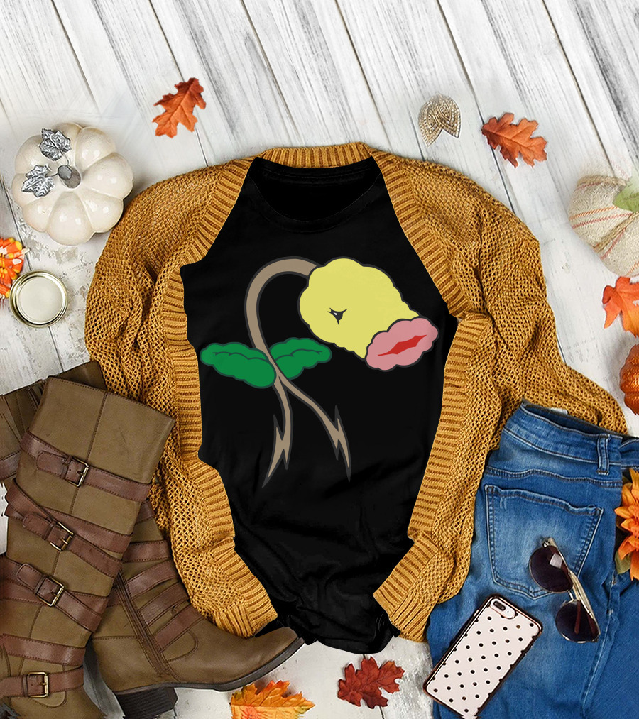 Cumulonimbell Sprout Cloud and Leaf Creature T-Shirt