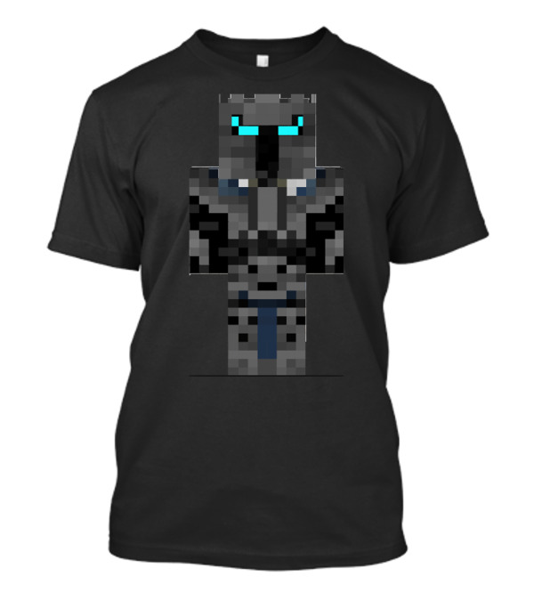Popularmmos Minecraft Pixel Armor Character T-Shirt