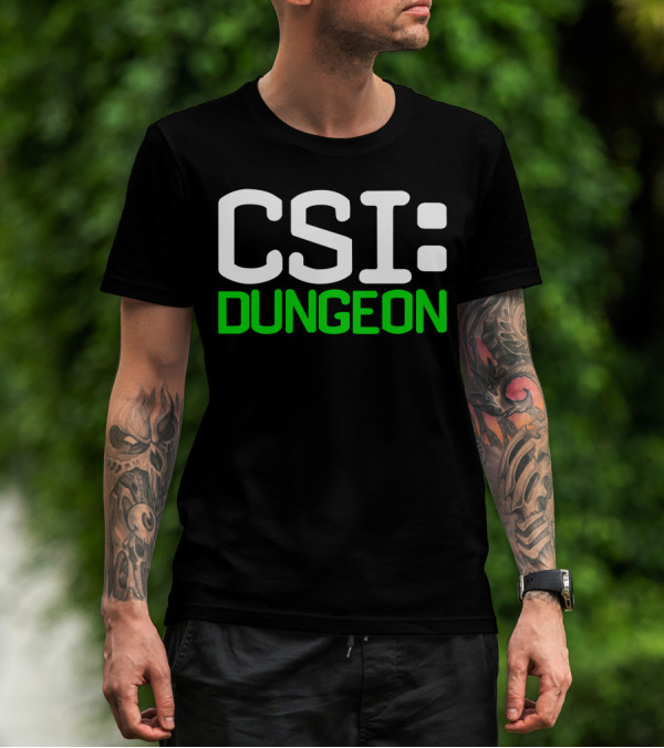 CSI Dungeon Exploration Adventure Series T-Shirt