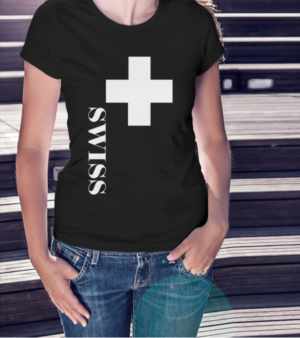 Swiss Cross Fan Switzerland Swiss Cross T-Shirt