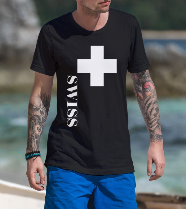 Swiss Cross Fan Switzerland Swiss Cross T-Shirt