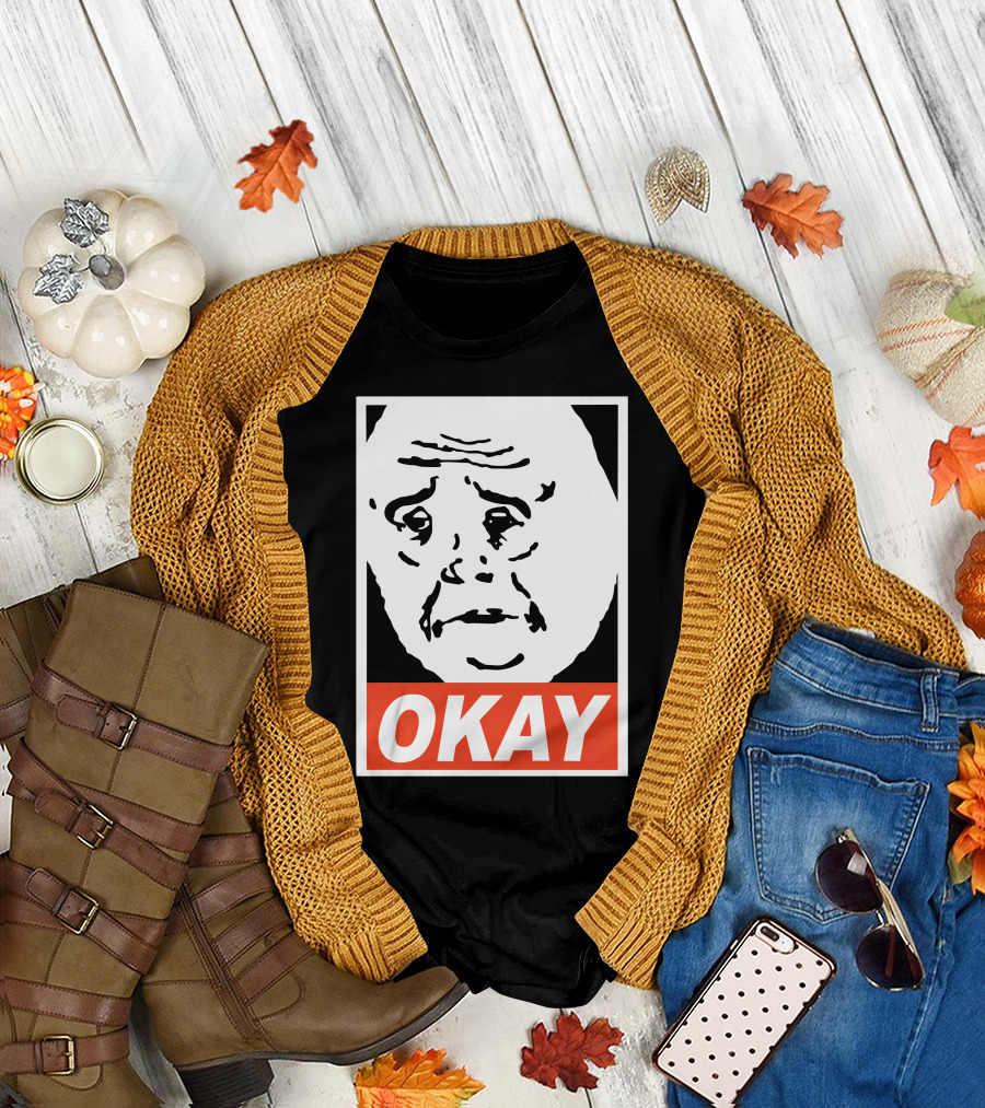 Okay Face Meme Iconic T-Shirt