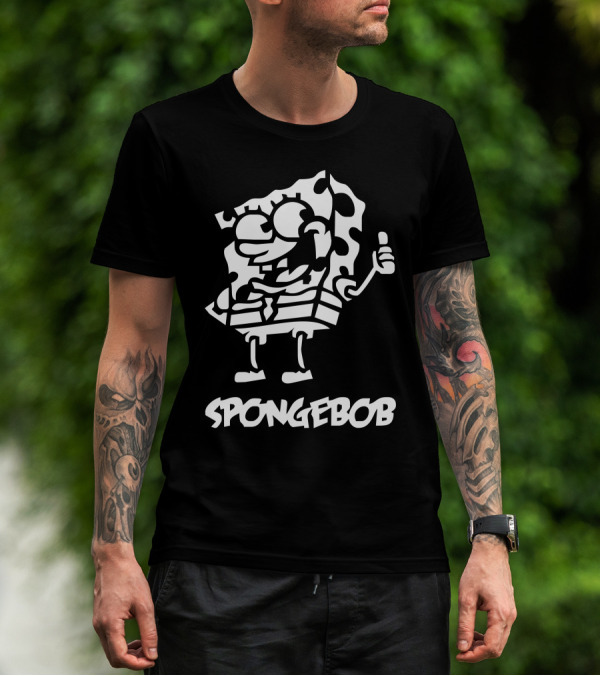 Spongebob Schwammkopf Fun Iconic Thumbs Up T-Shirt