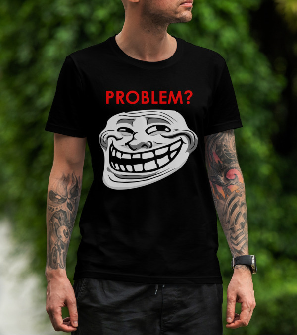 Troll Face Meme Question Problem? T-Shirt