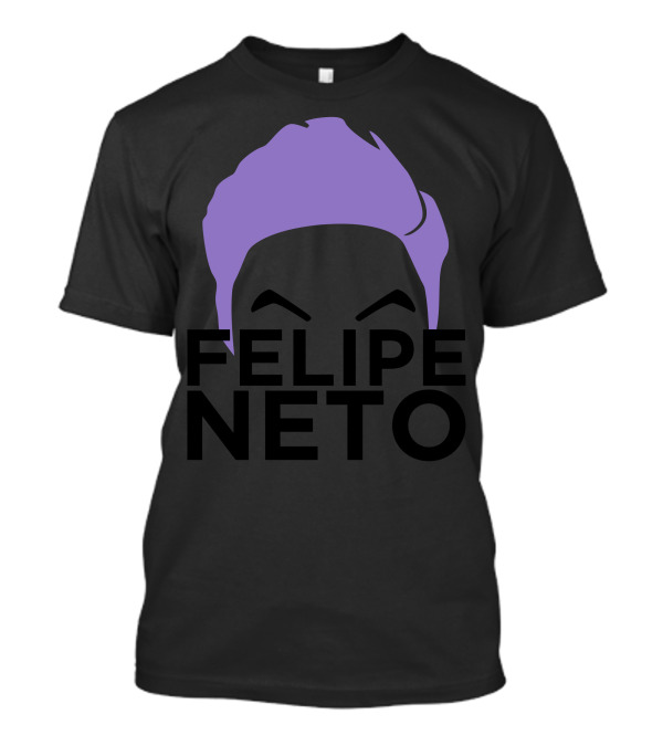 Felipe Neto Purple Hair T-Shirt