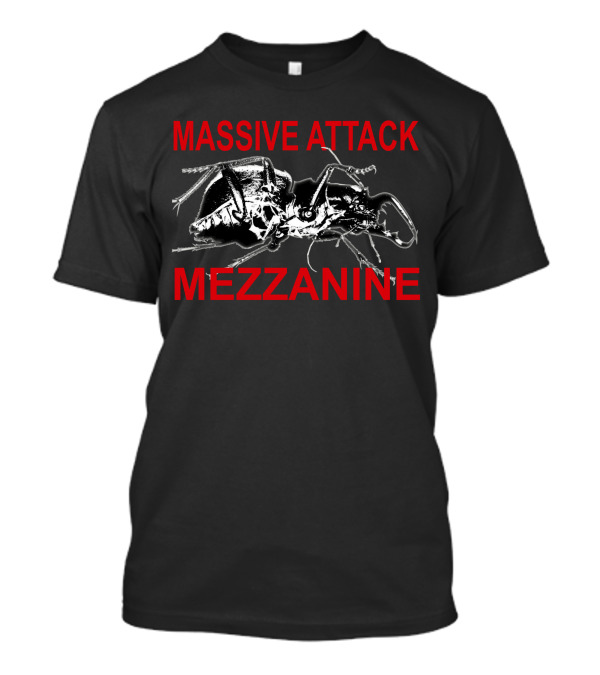 Massive Attack Mezzanine Album Artwork Ant T-Shirt