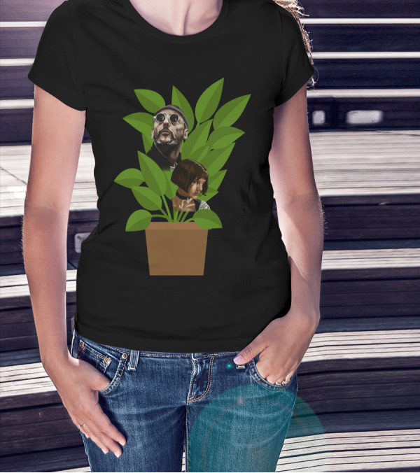 Leon And Mathilda Plant T-Shirt