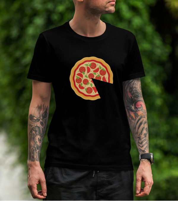I Never Met A Pizza Like You Funny Food Lover Pepperoni T-Shirt